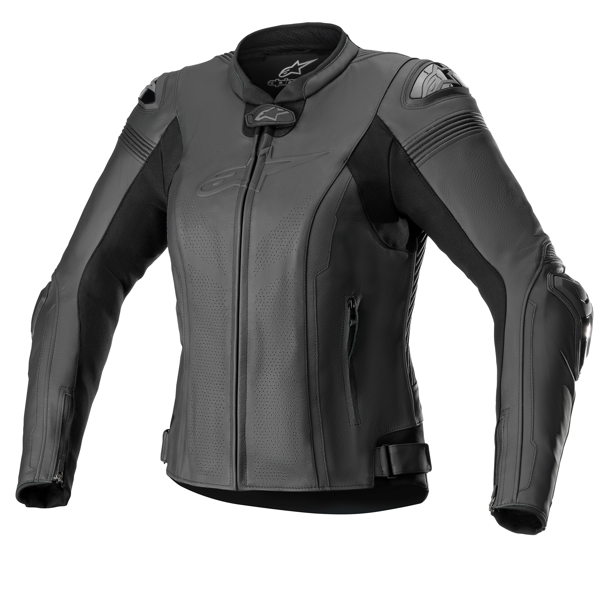 Alpinestars Skinnjacka Dam Missile v2 Svart/Svart