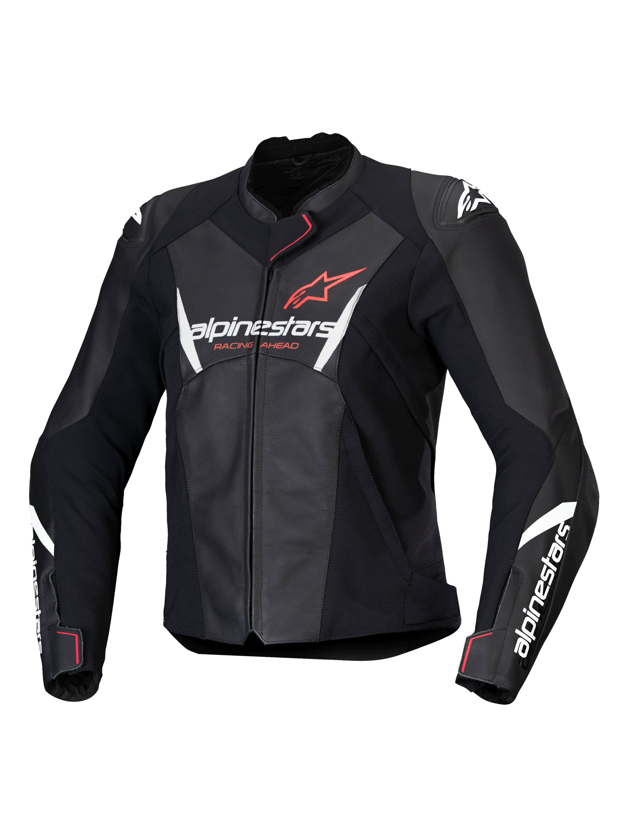 Alpinestars Skinnjacka Dam Faster v3 Svart/Vit/Coral
