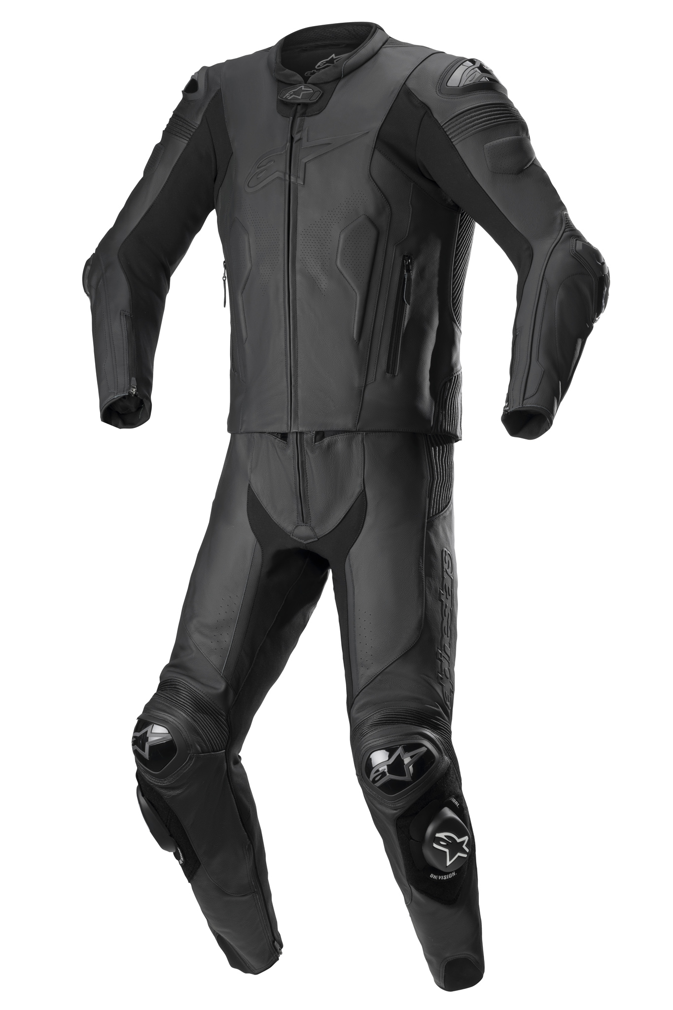 Alpinestars Skinnställ 2-pcs Missile v2 Svart/Svart