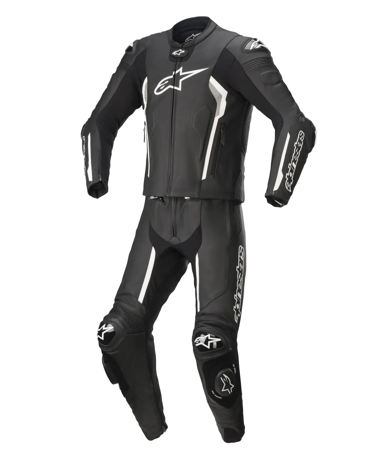 Alpinestars Skinnställ 2-pcs Missile v2 Svart/Vit