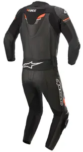 Alpinestars Skinnställ GP Force Chaser V2 2 PCS Svart/Fluo Röd