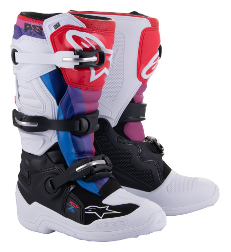 Alpinestars Boot Tech 7s junior White/Black/Rainbow