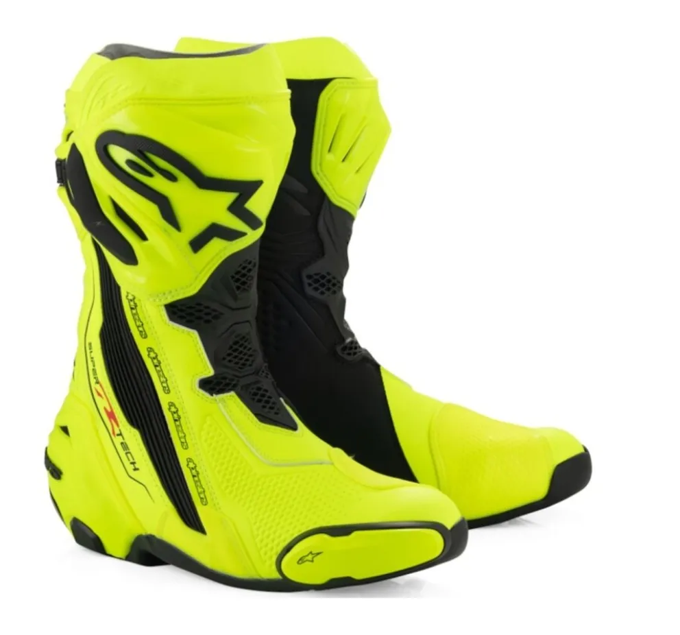 Alpinestars Stövlar Supertech R Gul Fluo