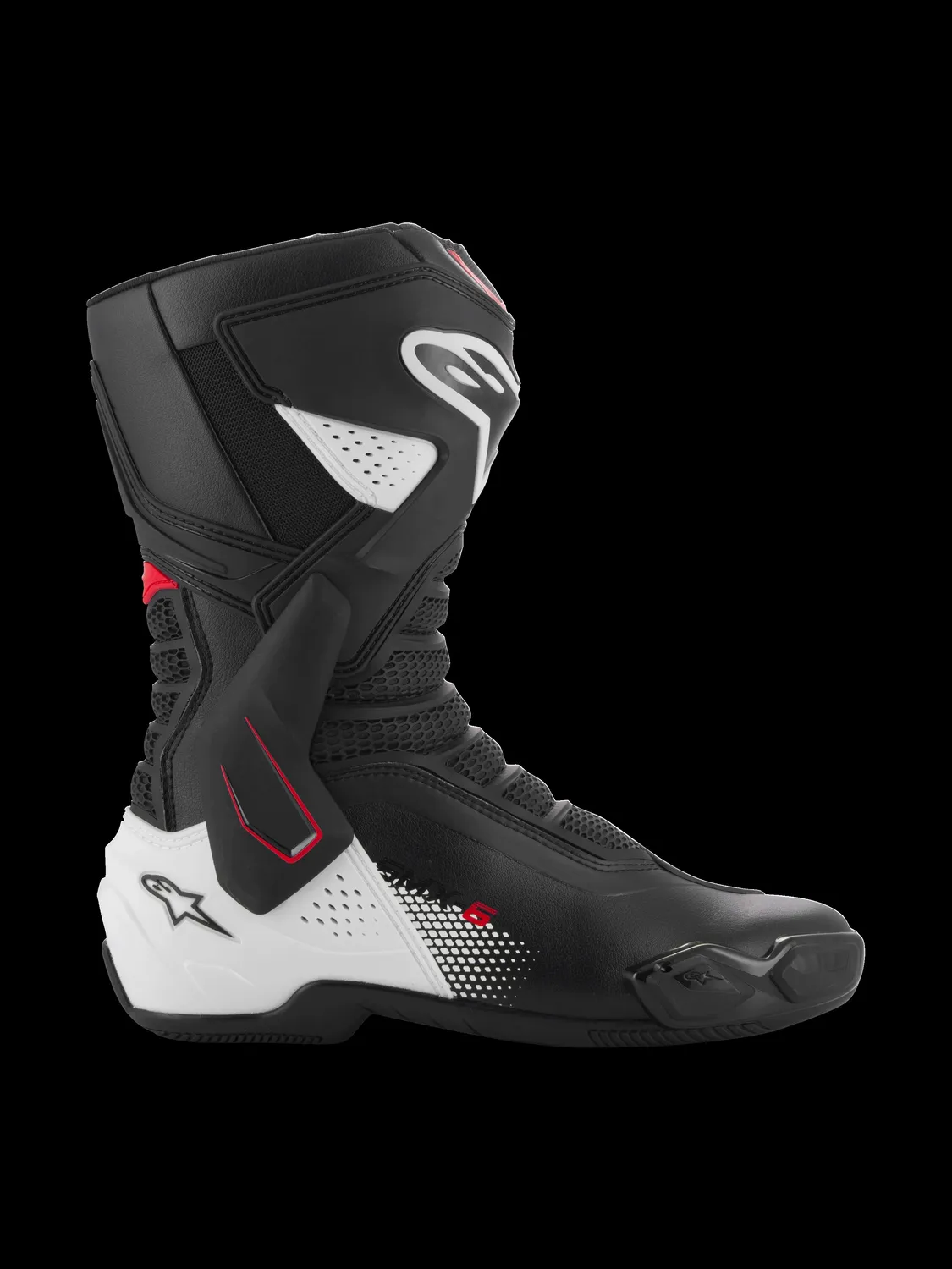 Alpinestars Stövlar SMX-6 v3 Svart/Vit/Röd