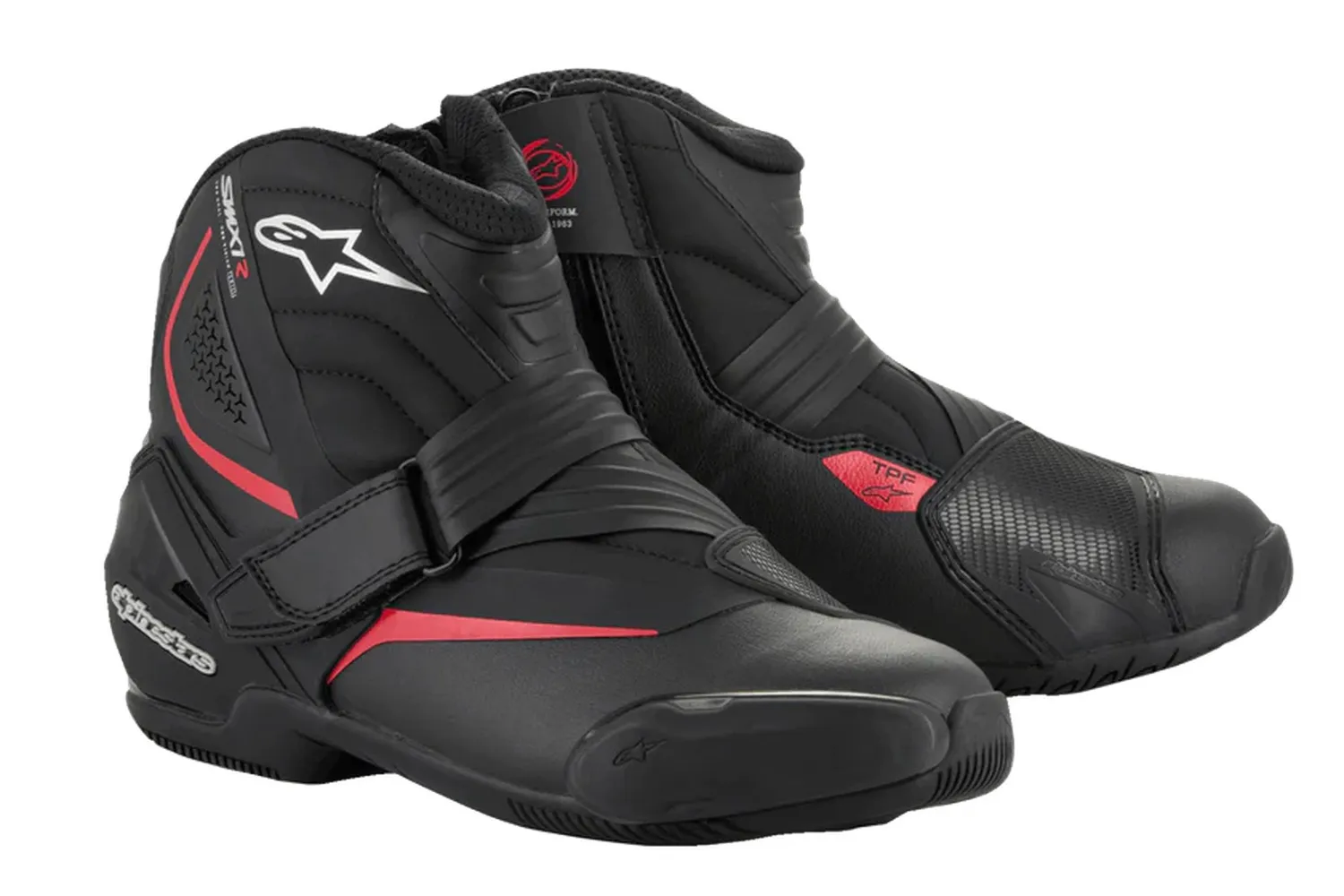 Alpinestars Sko SMX 1 R Svart/Röd