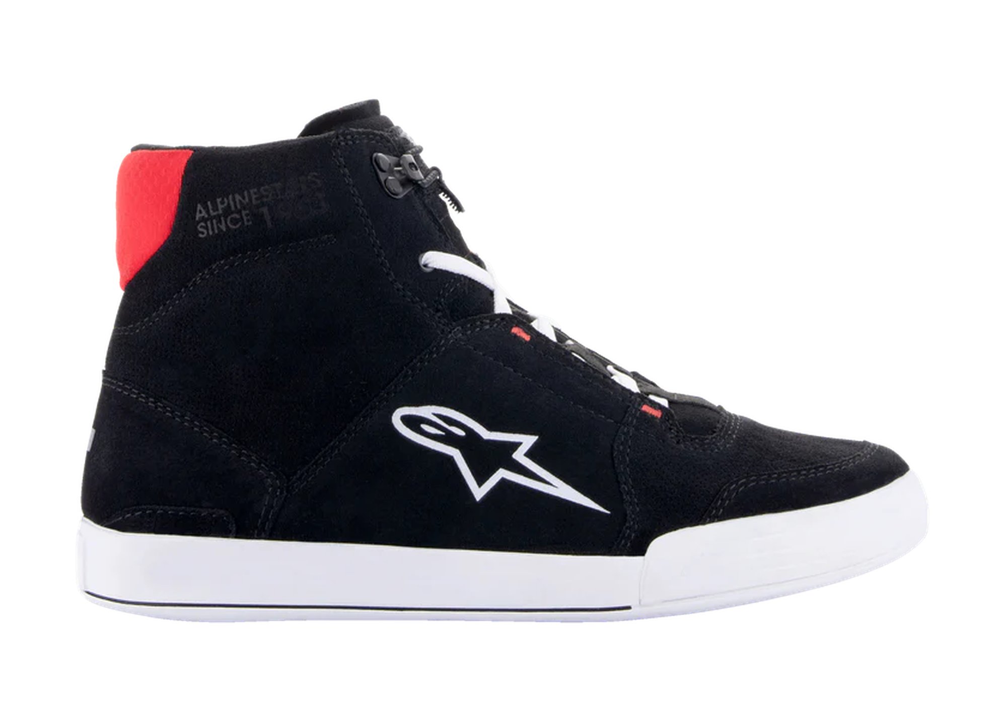 Alpinestars Sko Chrome Svart/Vit/Röd