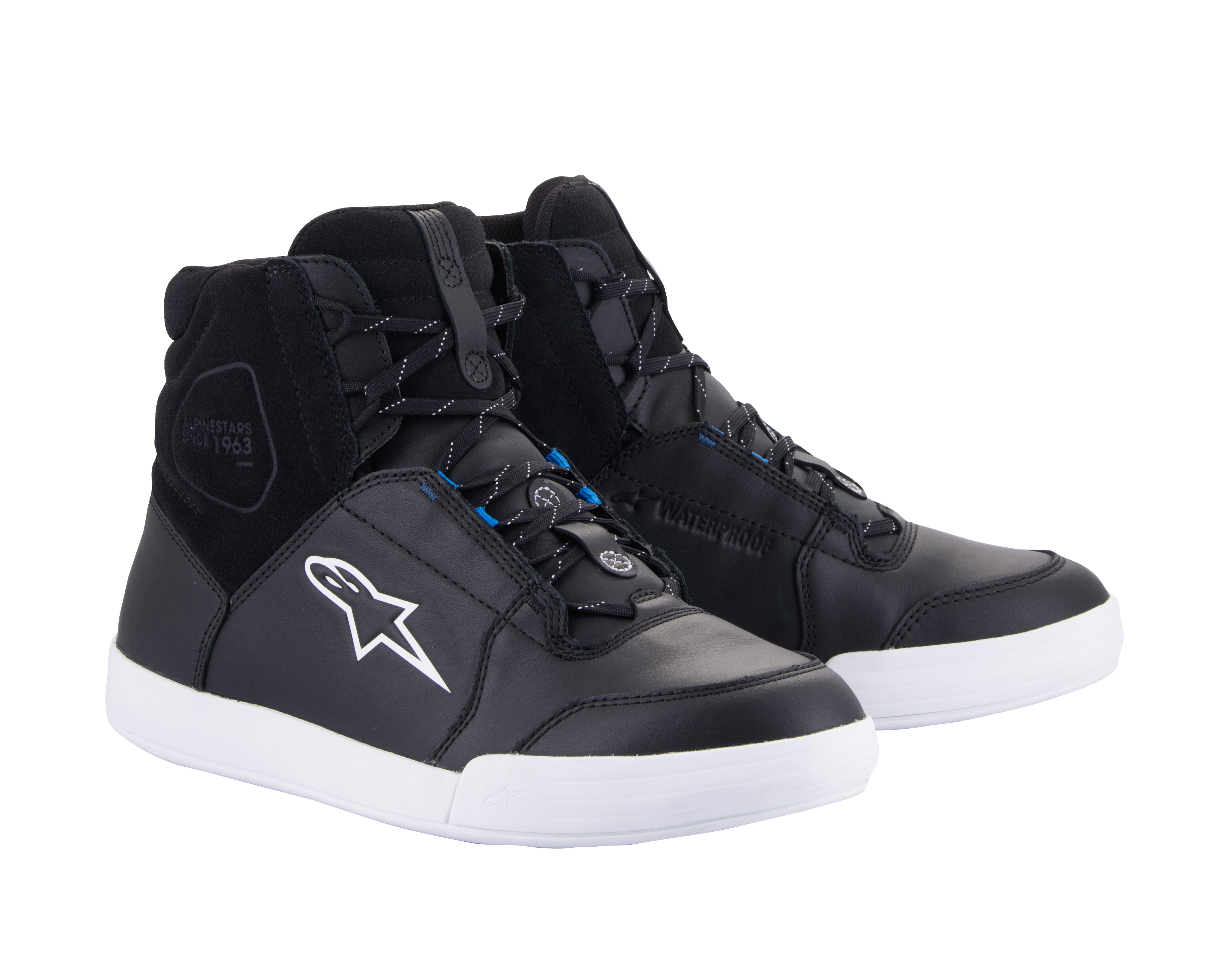 Alpinestars Sko Chrome Vattentät Svart/Vit/Blå