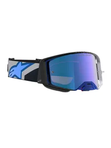Alpinestars Goggle Supertech Hiten Svart Blithe Blå Spegel Blå