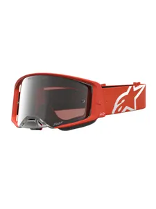 Alpinestars Goggle Supertech Vesta Orange Silver Spegel Silver