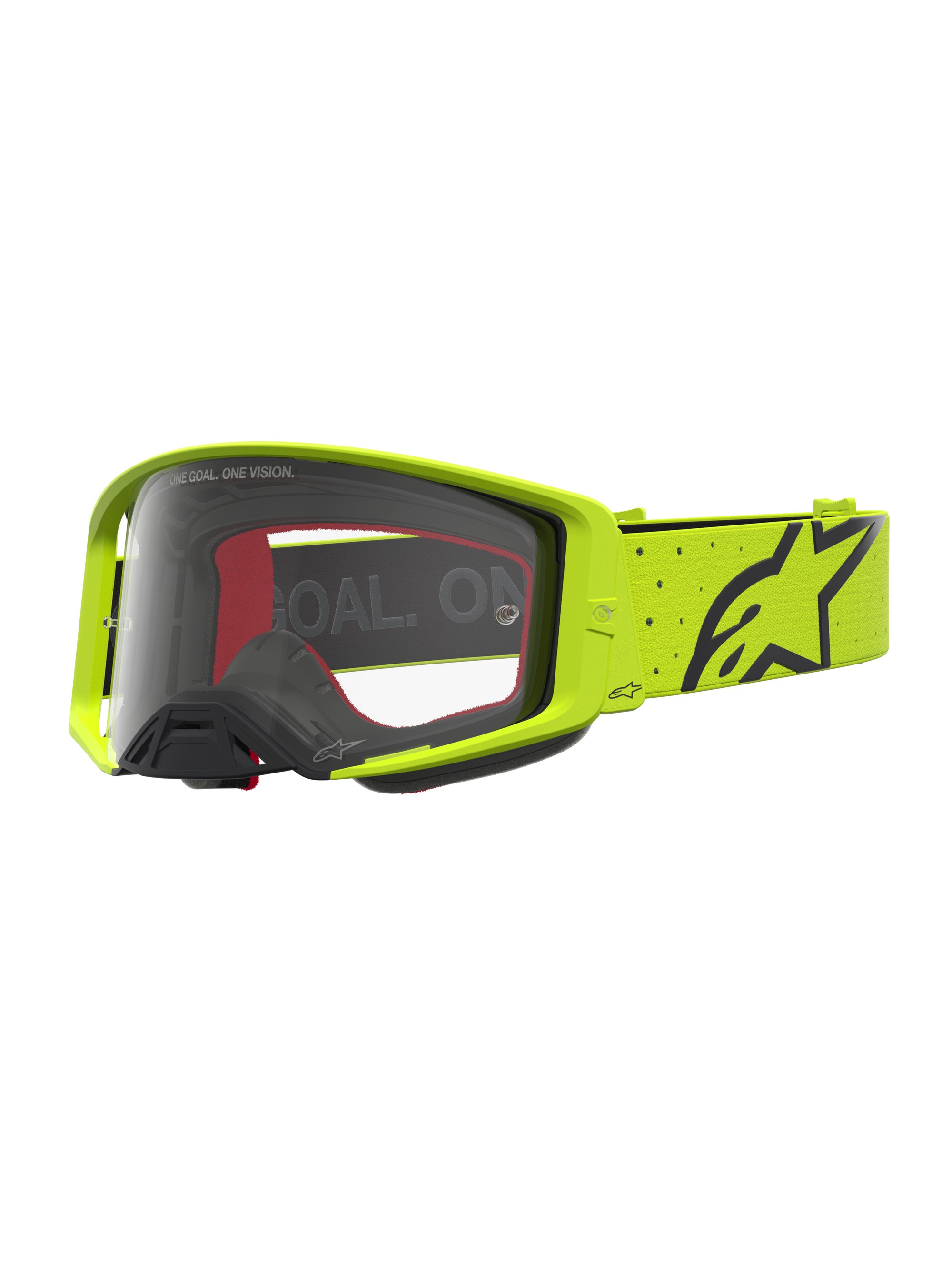 Alpinestars Goggle Supertech Vesta Gul Fluo Svart Klar