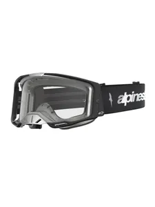 Alpinestars Goggle Vision 8 Amber Svart Silver Klar