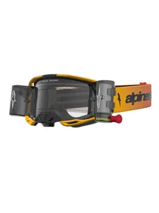 Alpinestars Goggle Vision 8 Amber Roll-Off Gul Röd Svart Klar