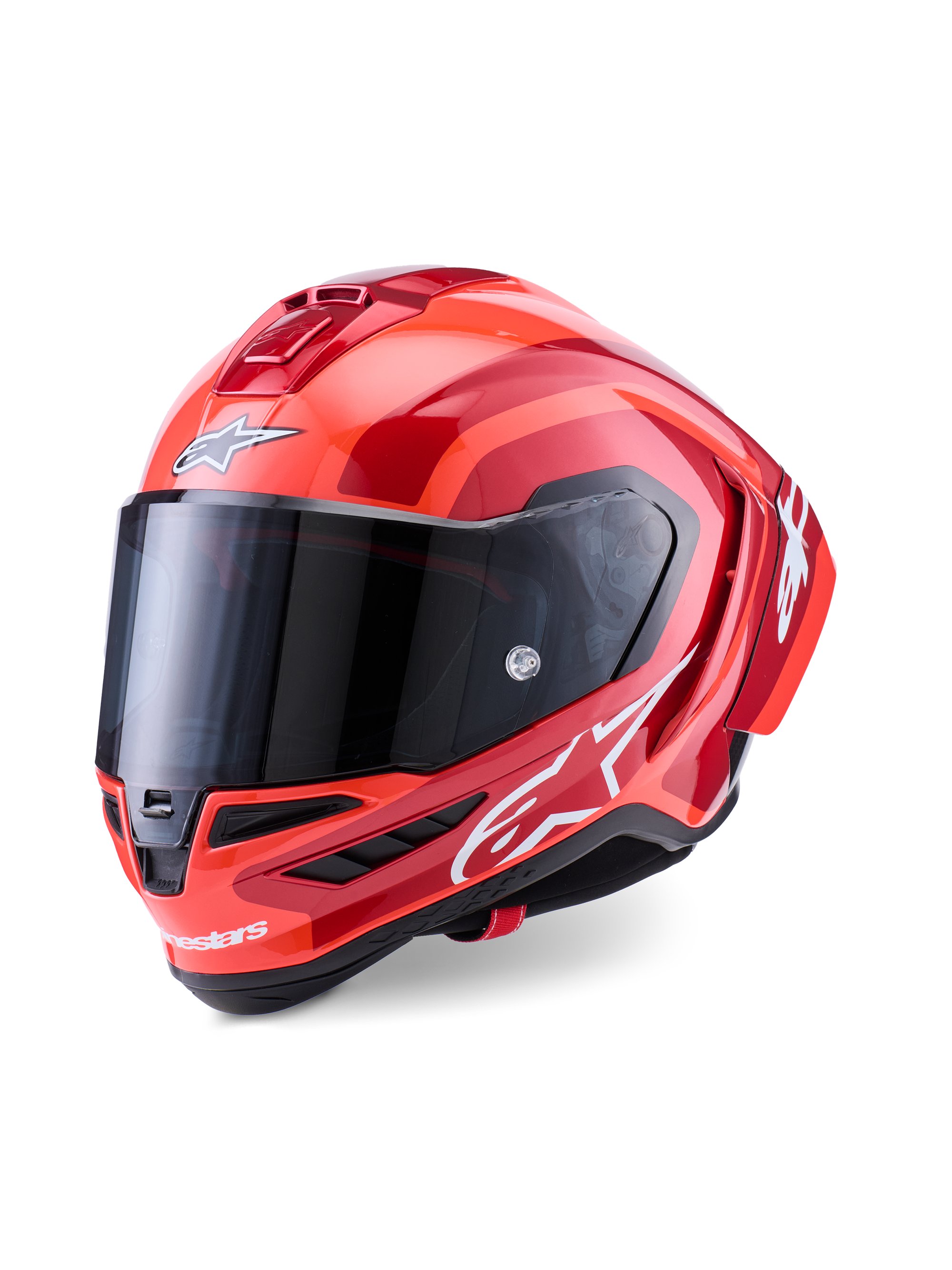 Alpinestars Hjälm Supertech S-R10 Arius Svart/Vit/Duo Röd