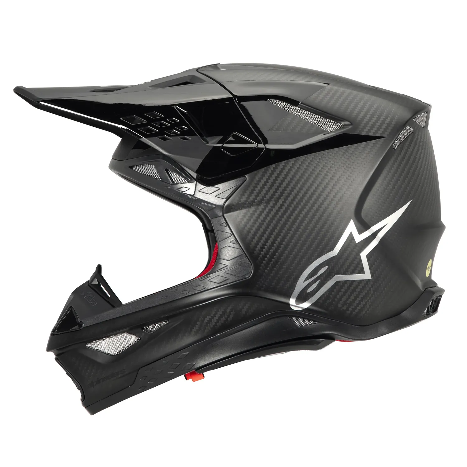 Alpinestars Hjälm S-M10 2206 Fame Svart Carbon