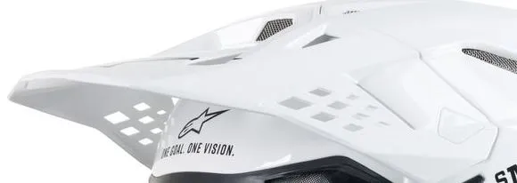 Alpinestars Skärm S-M10/S-M8 - SOLID Vit