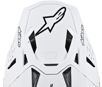 Alpinestars Skärm S-M10 - DYNO Matt Vit