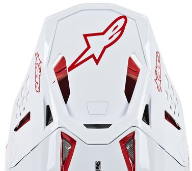 Alpinestars Skärm S-M10 - DYNO Vit