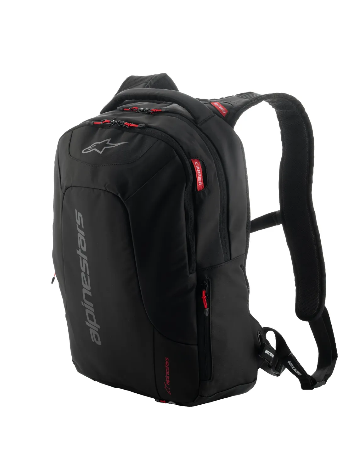 Alpinestars Ryggsäck City Hunter v2 Svart/Vit/Röd 22L