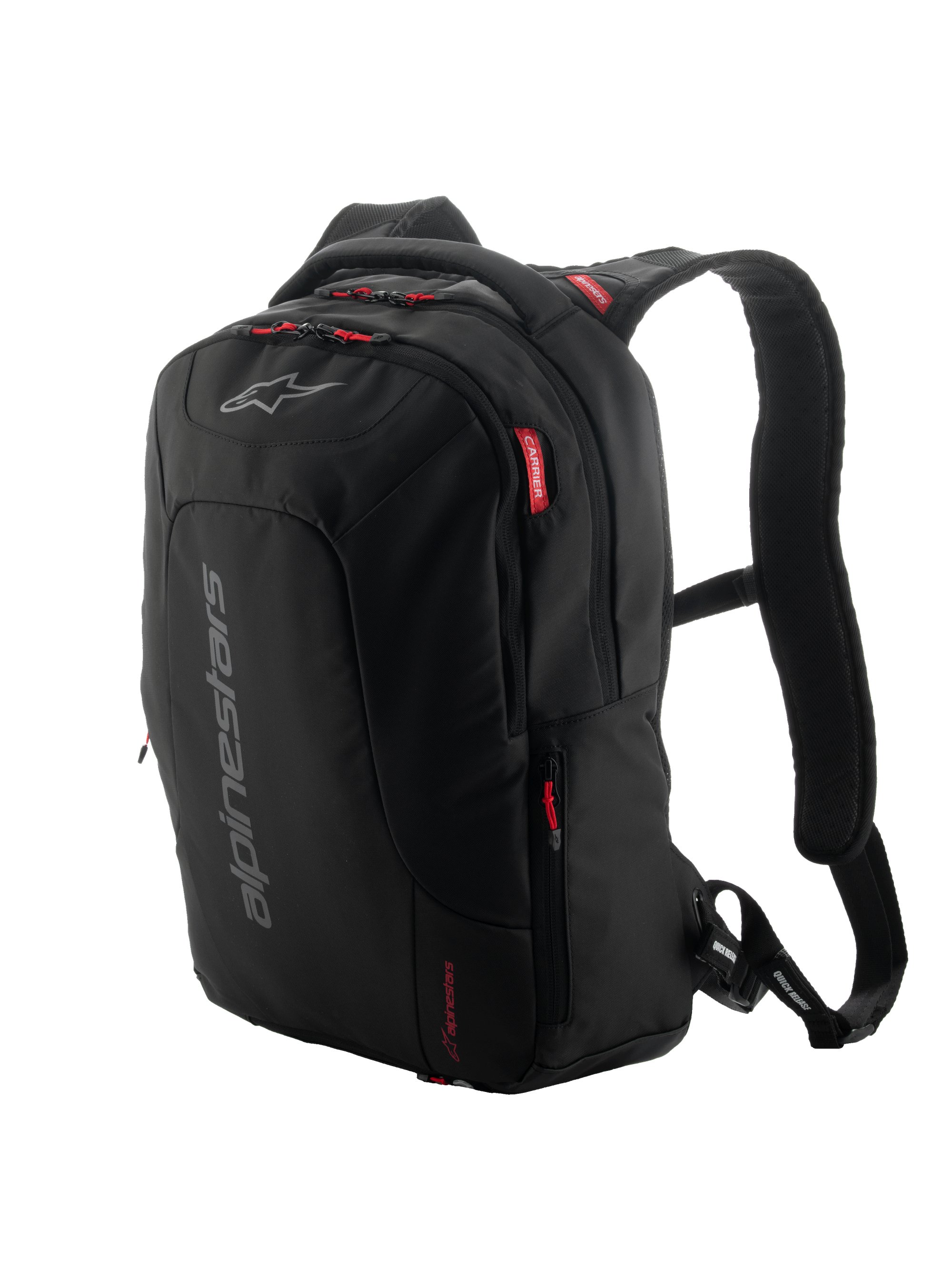 Alpinestars Ryggsäck City Hunter v2 Svart/Vit/Röd 22L