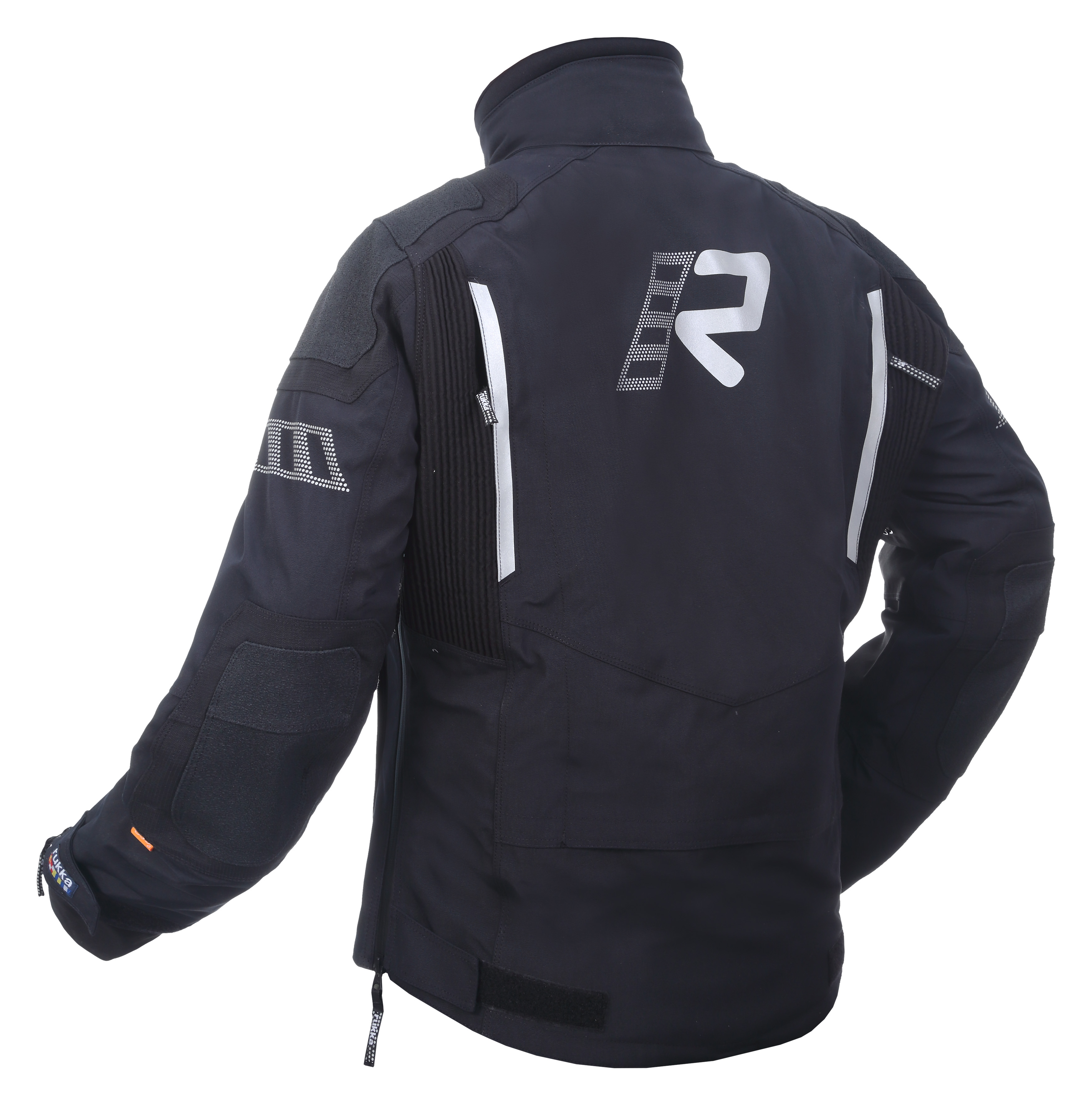 RUKKA SHIELD-R Jacka Svart/Silver