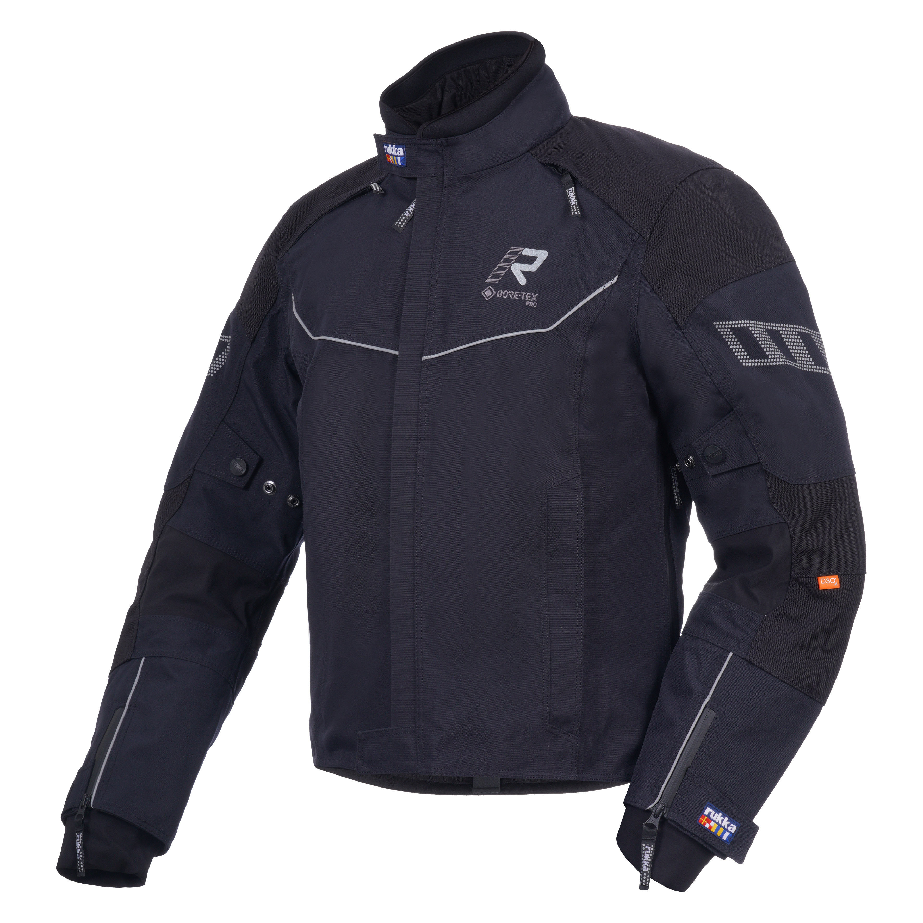 RUKKA ARMAGATE Jacka Svart/Silver