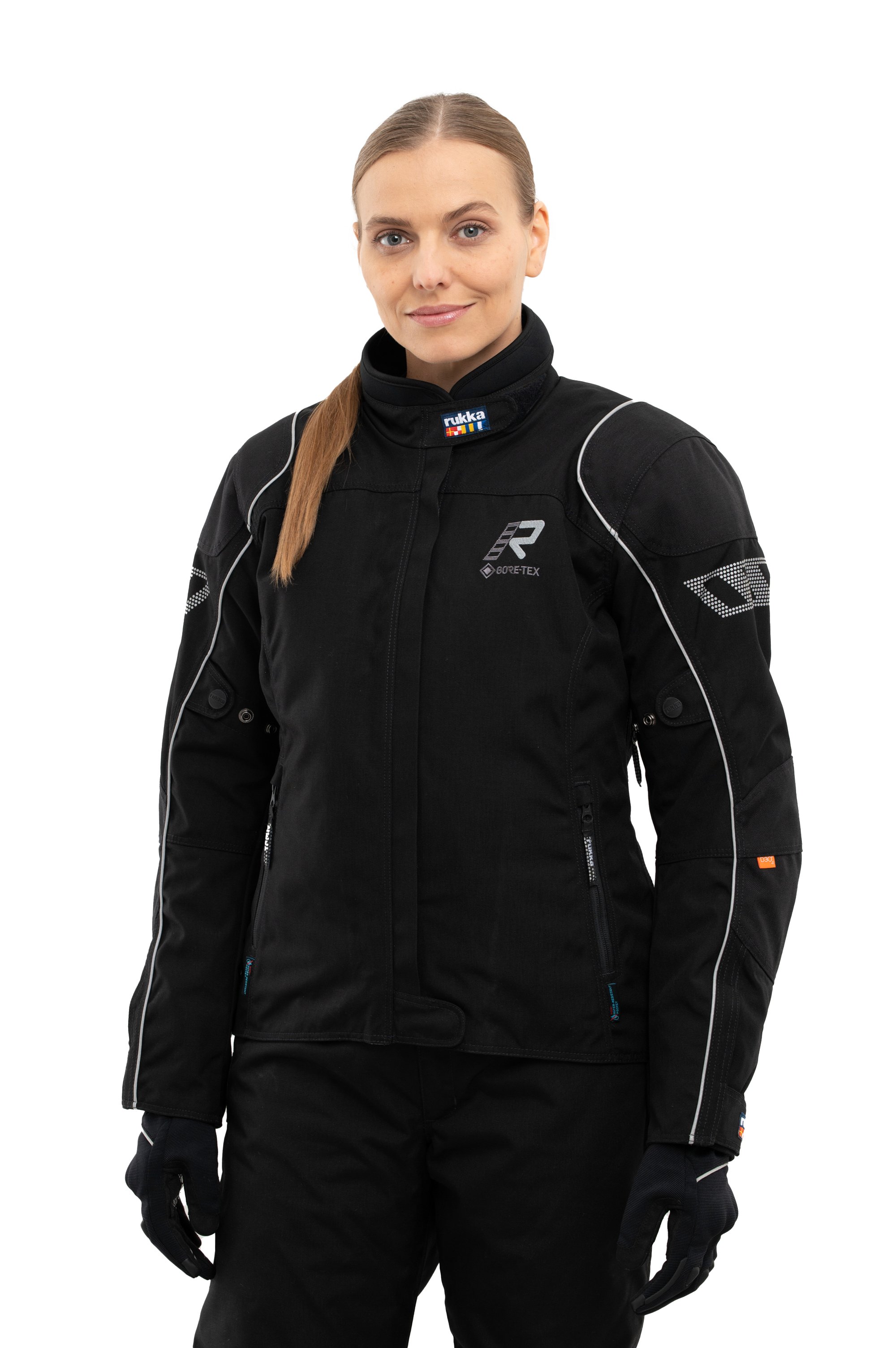 RUKKA TRAVERINA Jacka Svart/Silver