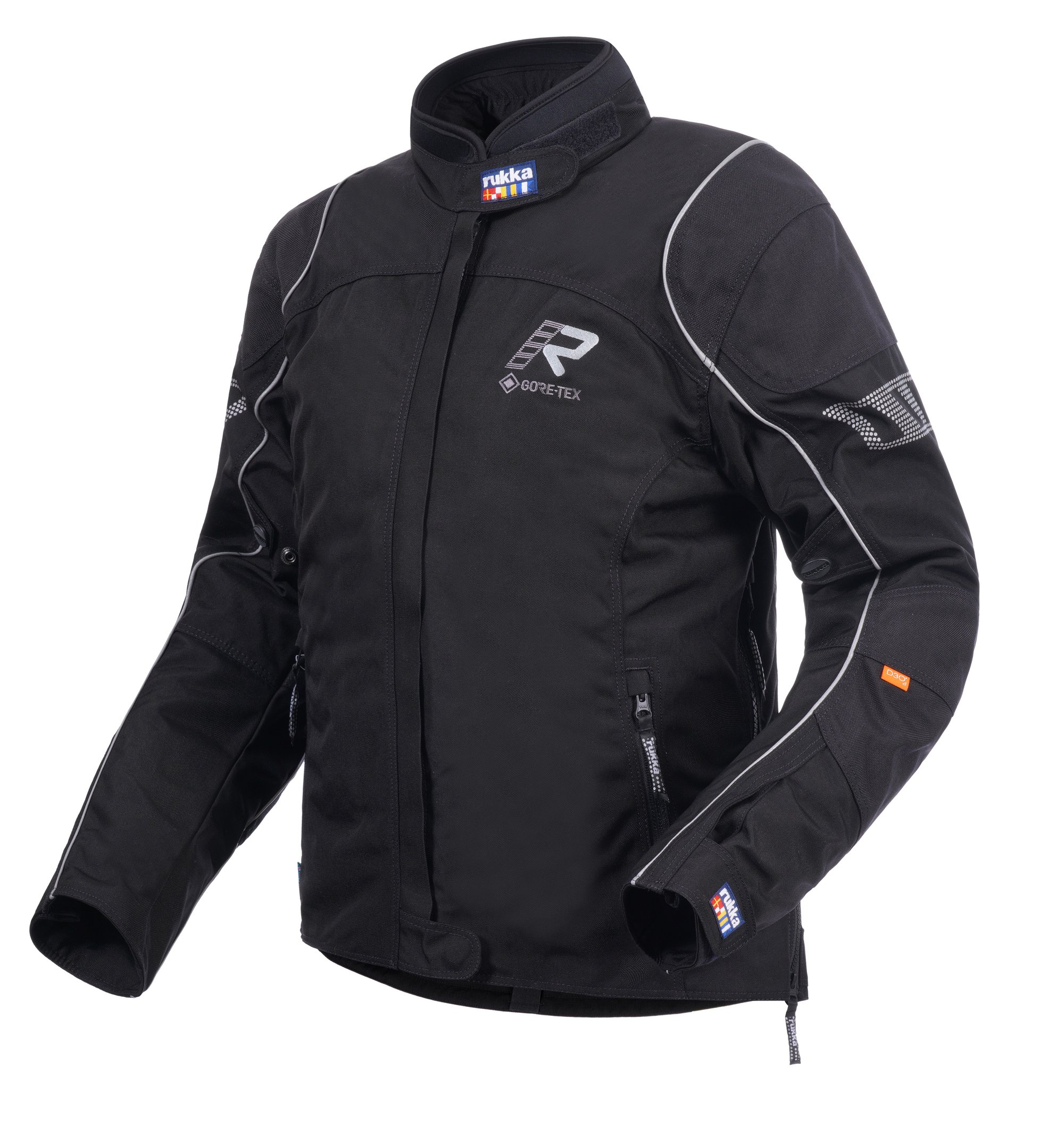 RUKKA TRAVERINA Jacka Svart/Silver