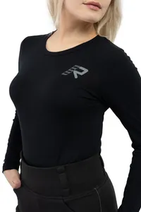 RUKKA OUTLAST LS LADY T-SH Svart