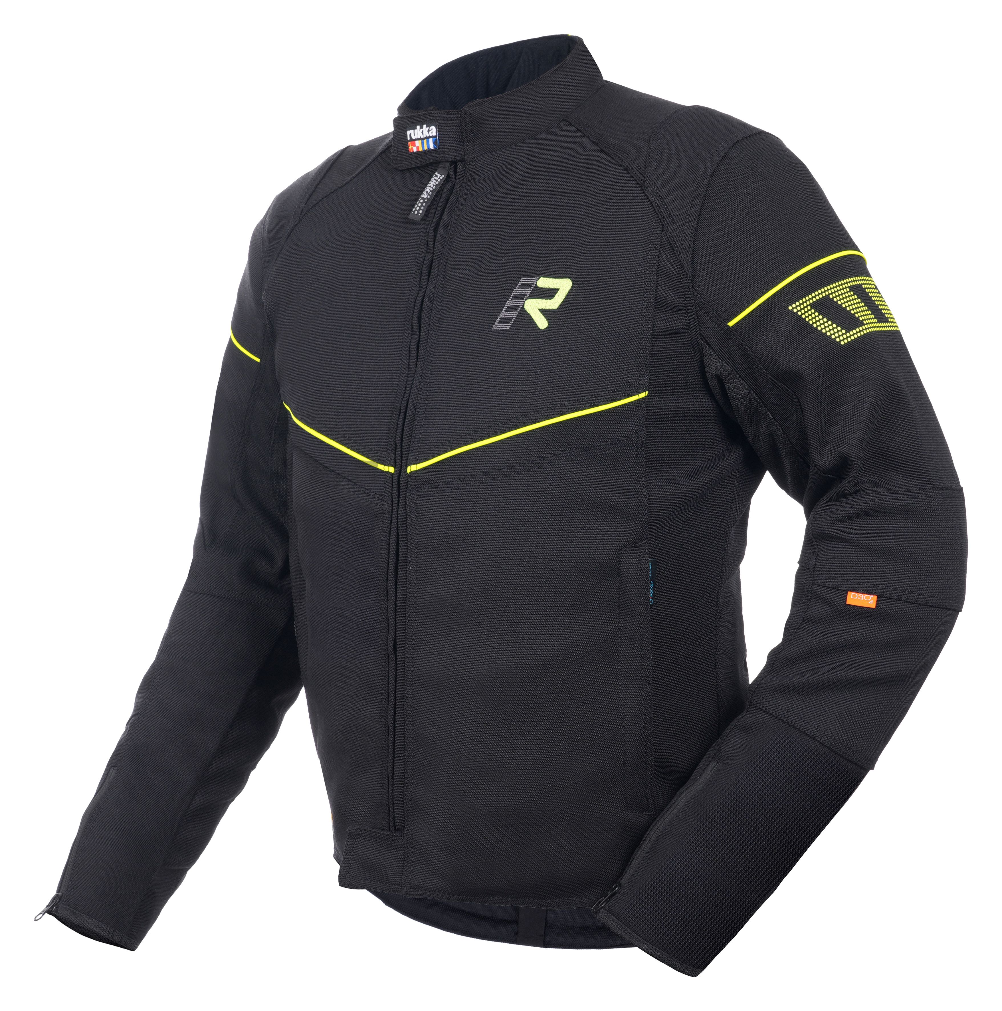 RUKKA Jacka AIRGOBI 2.0 Svart/Gul