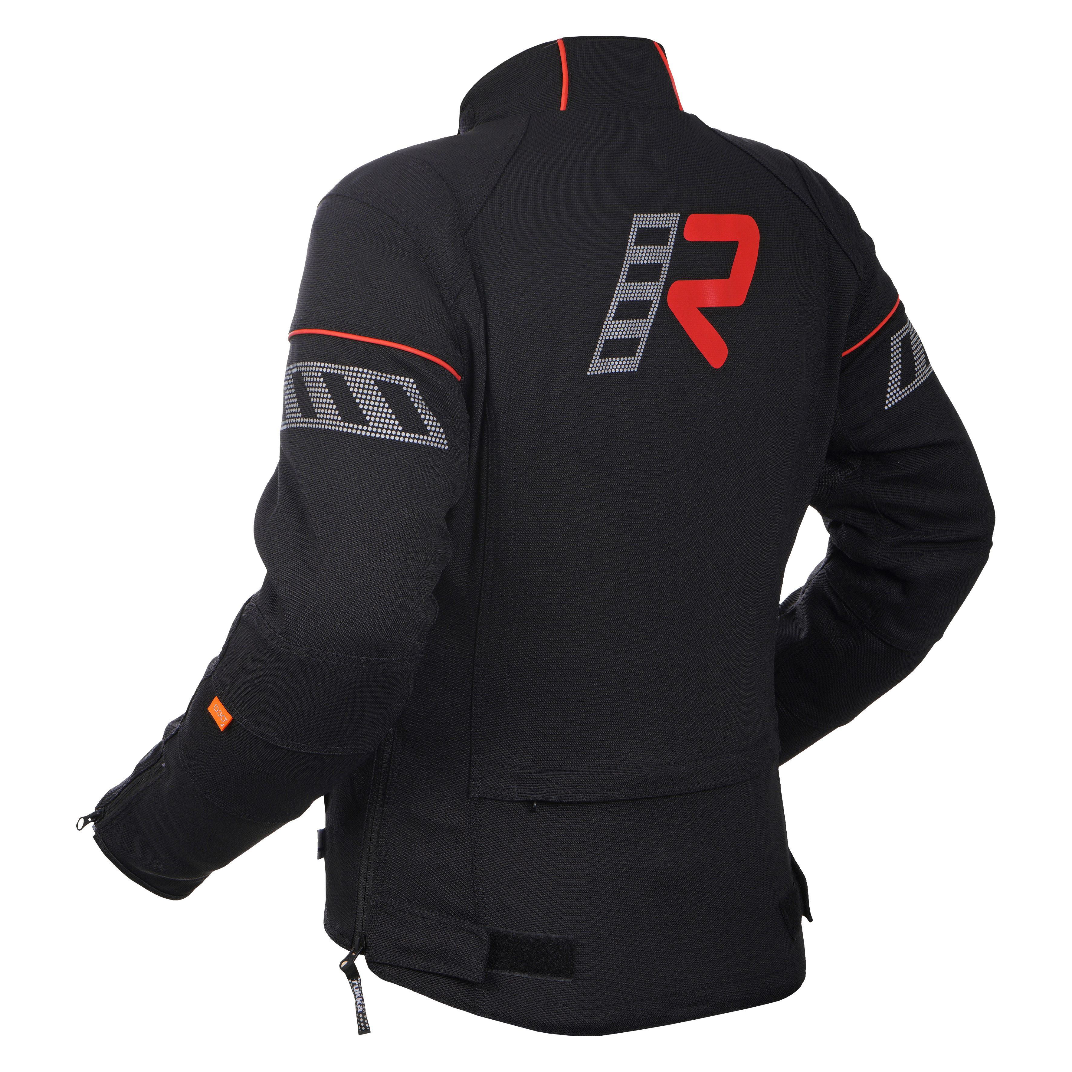RUKKA Jacka AIRGOBINA 2.0 Svart/Röd