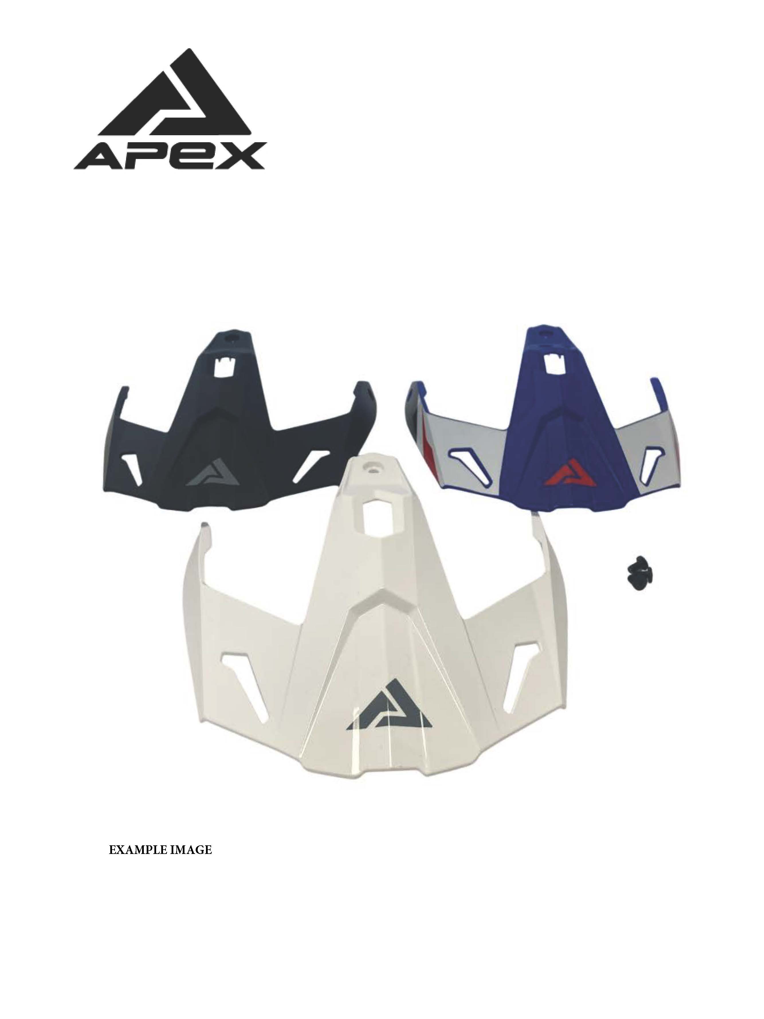 APEX AI100 Peak and Screws white