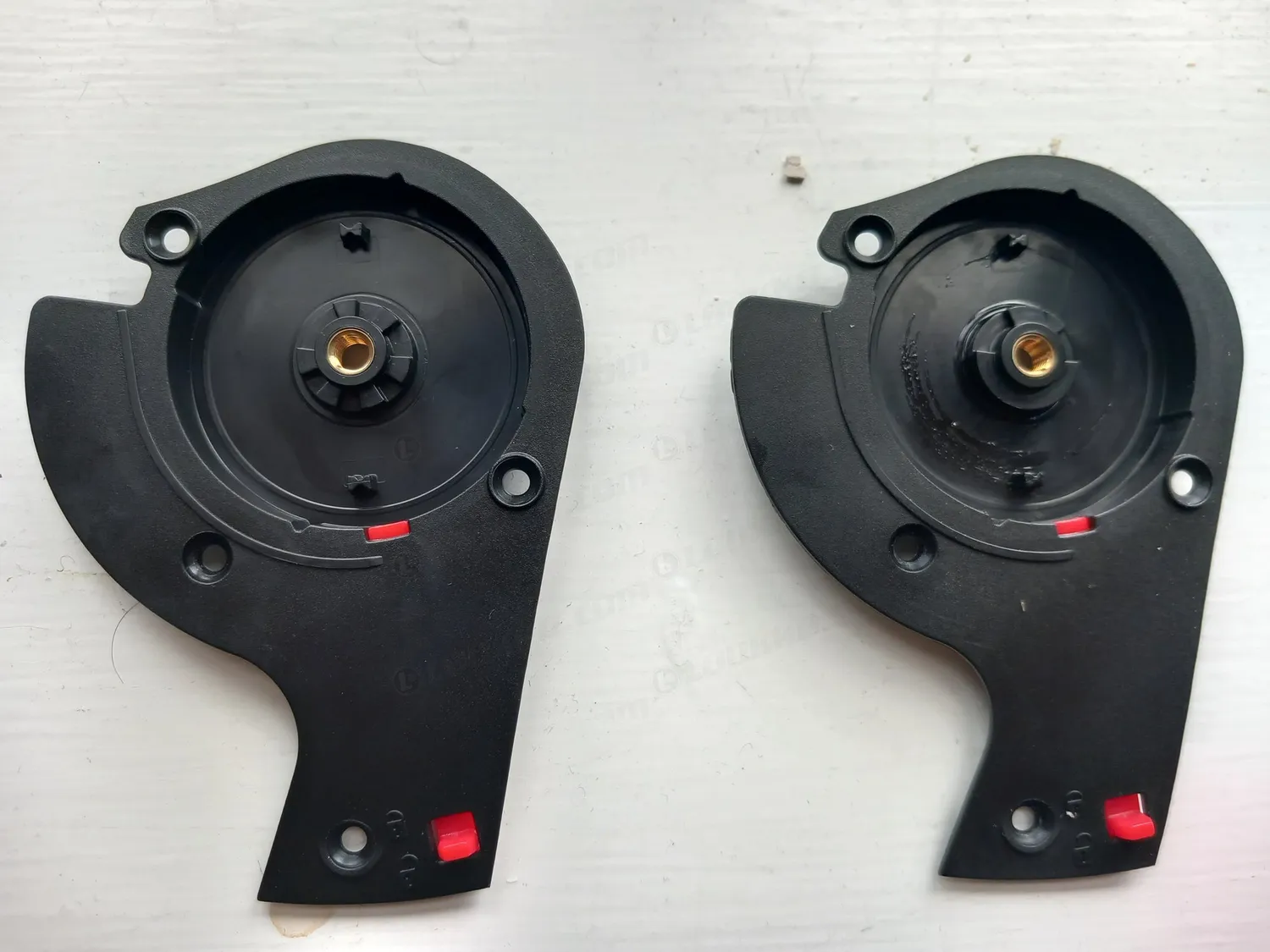 Schuberth C5 & S3 visor mechanism PLATE SET