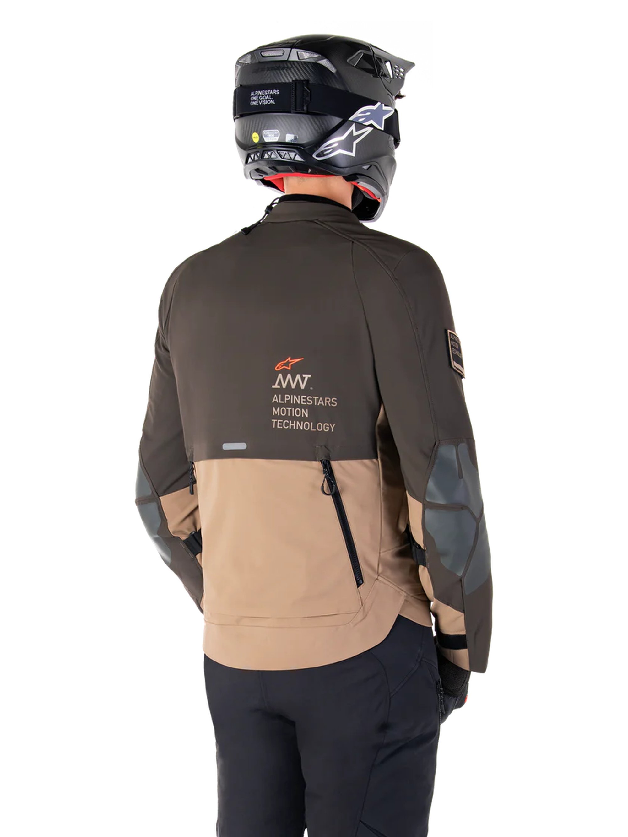 Alpinestars Jacka AMT-8 Strech Drystar XF Brun