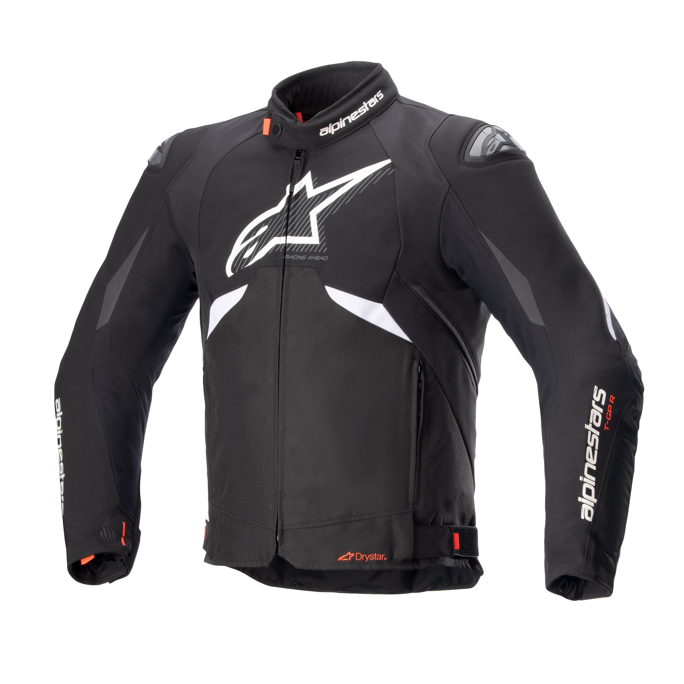 Alpinestars Jacka T-GP R v3 Drystar Svart/Vit
