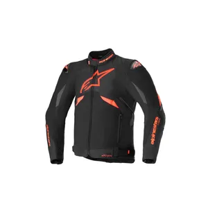 Alpinestars Jacka T-GP R v3 Drystar Svart/Röd Fluo/Vit