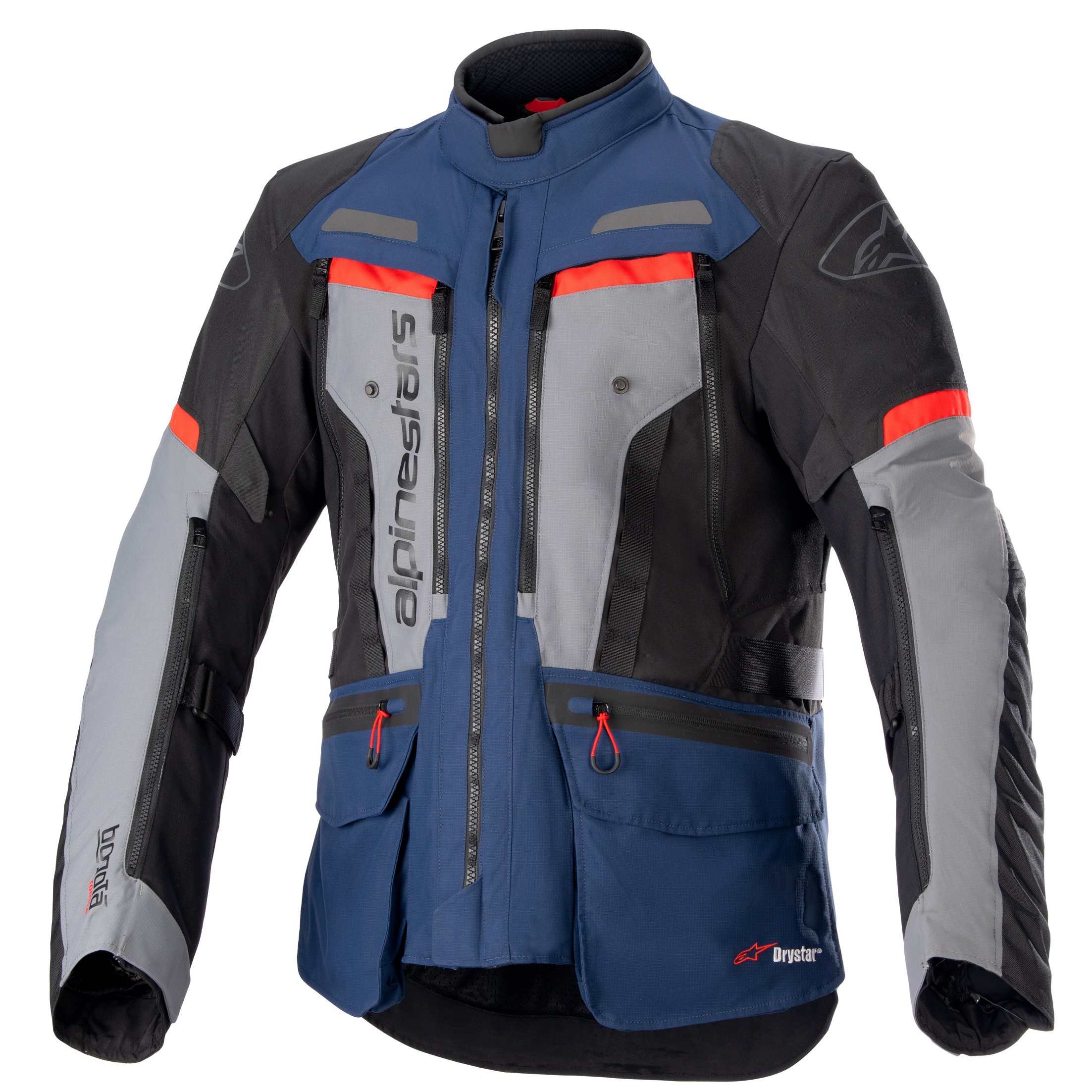Alpinestars Jacka Bogota Pro Drystar Blå/Svart/Röd