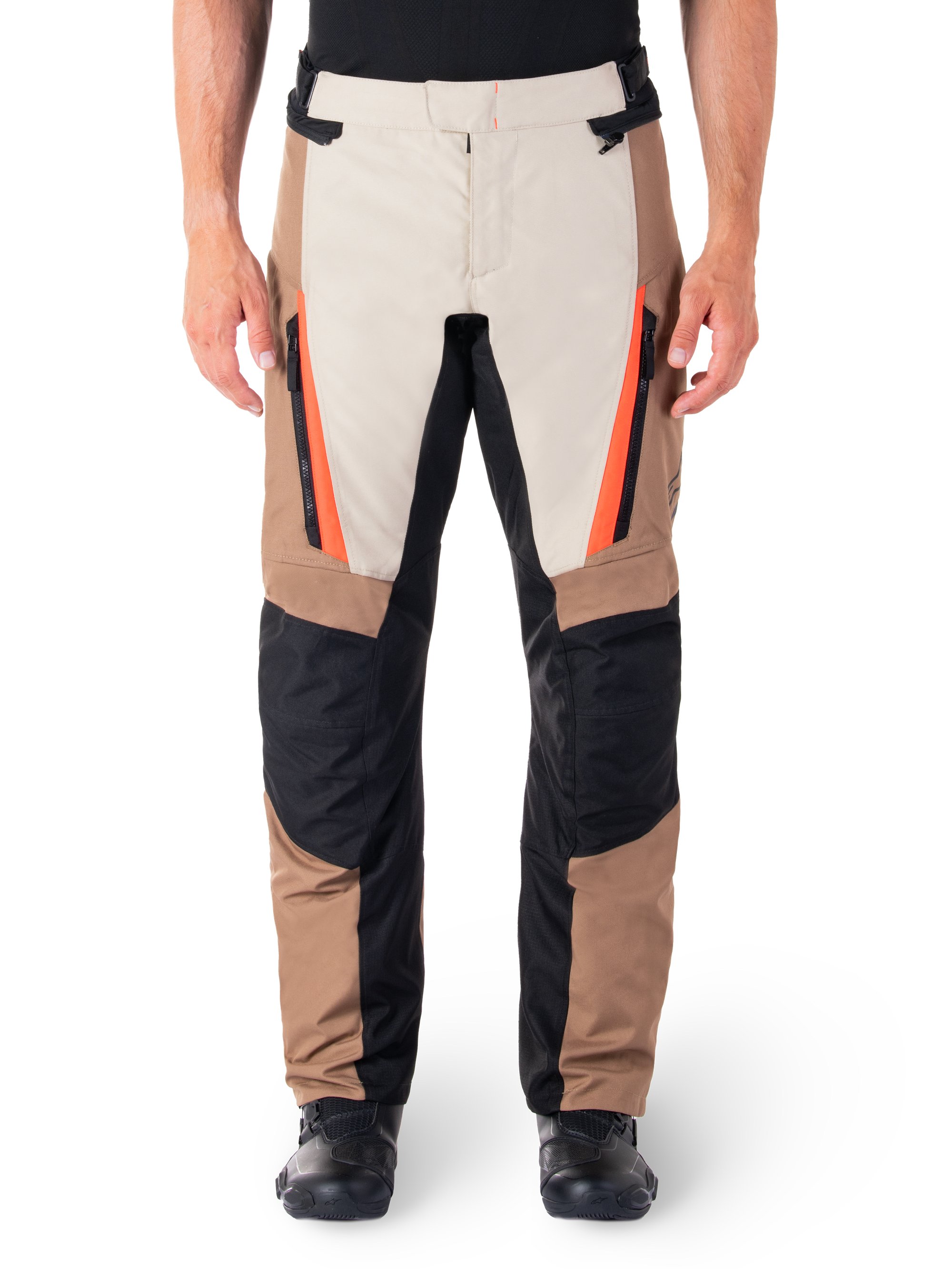 Alpinestars Byxor ST-1 Vattentät Khaki/Sand/Röd