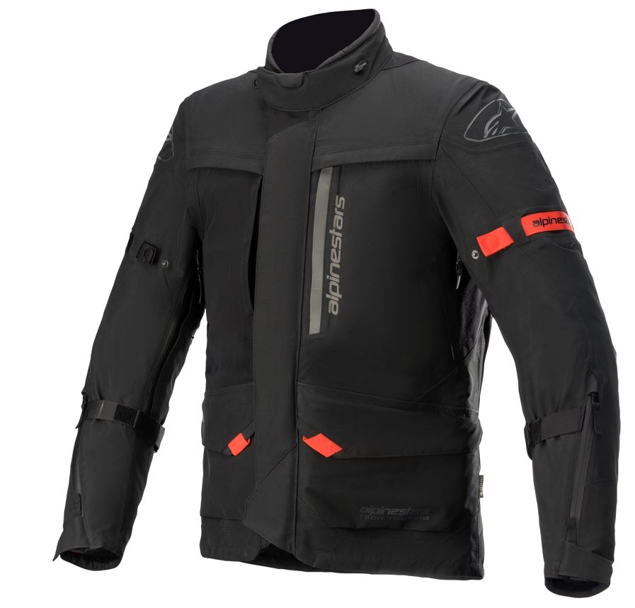 Alpinestars Jacka Altamira Gore-Tex Svart/Röd fluo