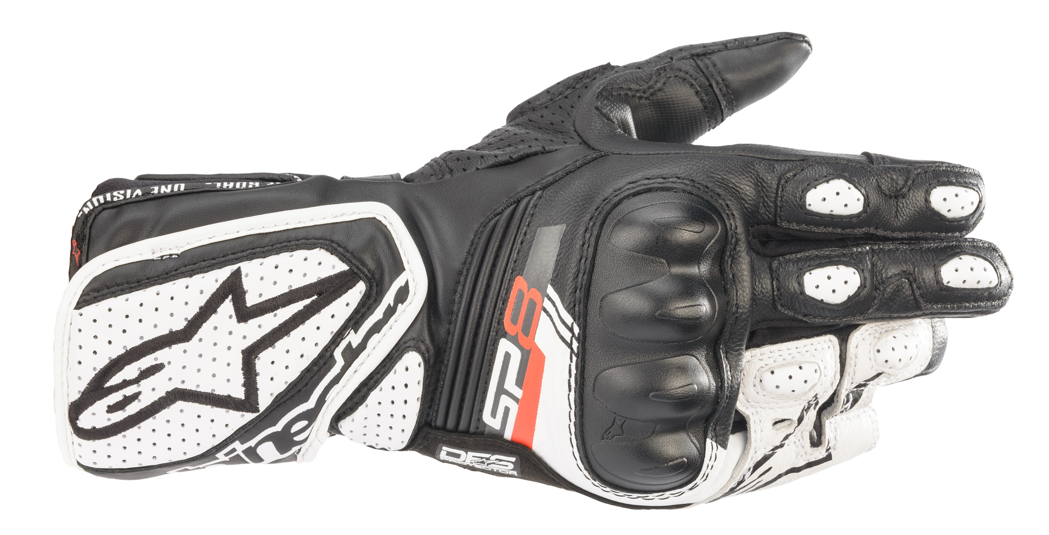 Alpinestars Handske Dam SP-8 v3 Svart/Vit 