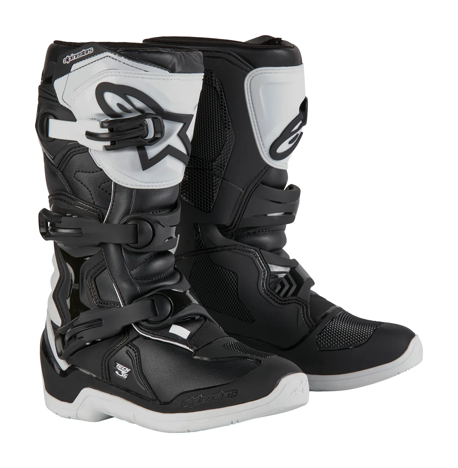 Alpinestars Stövlar Tech 3s Junior Svart/Vit 