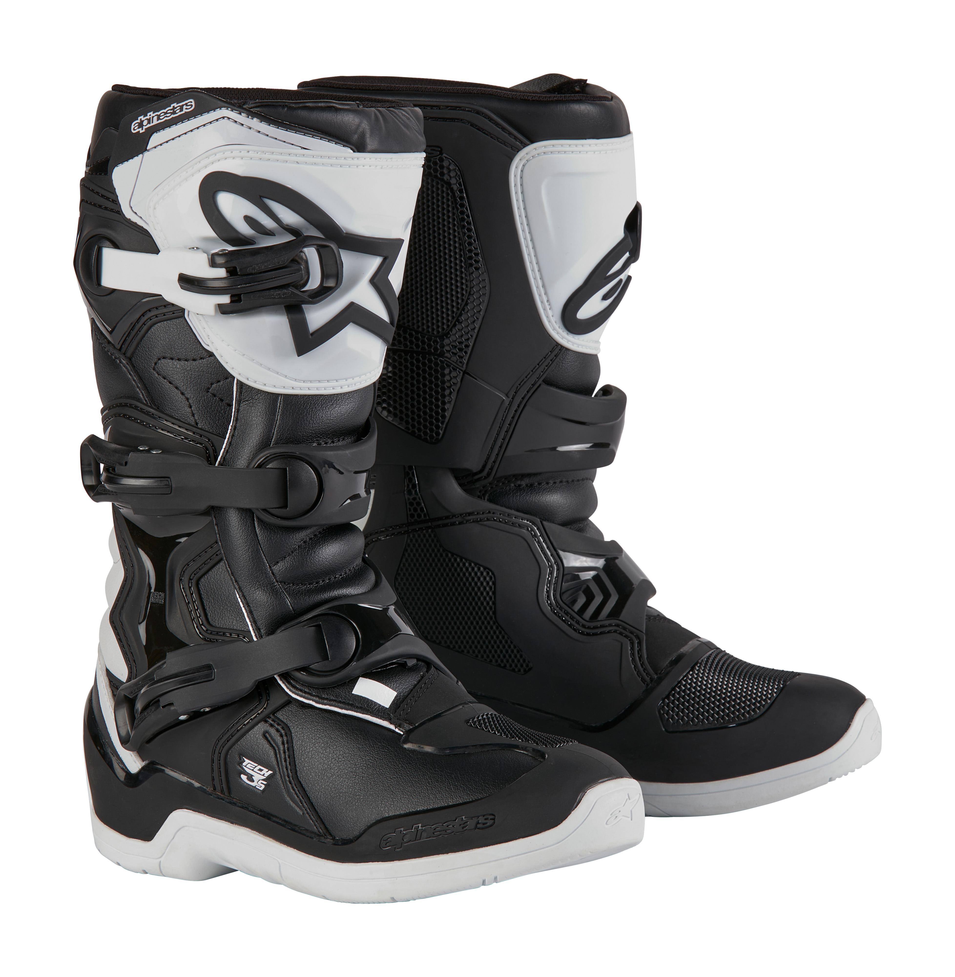 Alpinestars Stövlar Tech 3s Junior Svart/Vit 