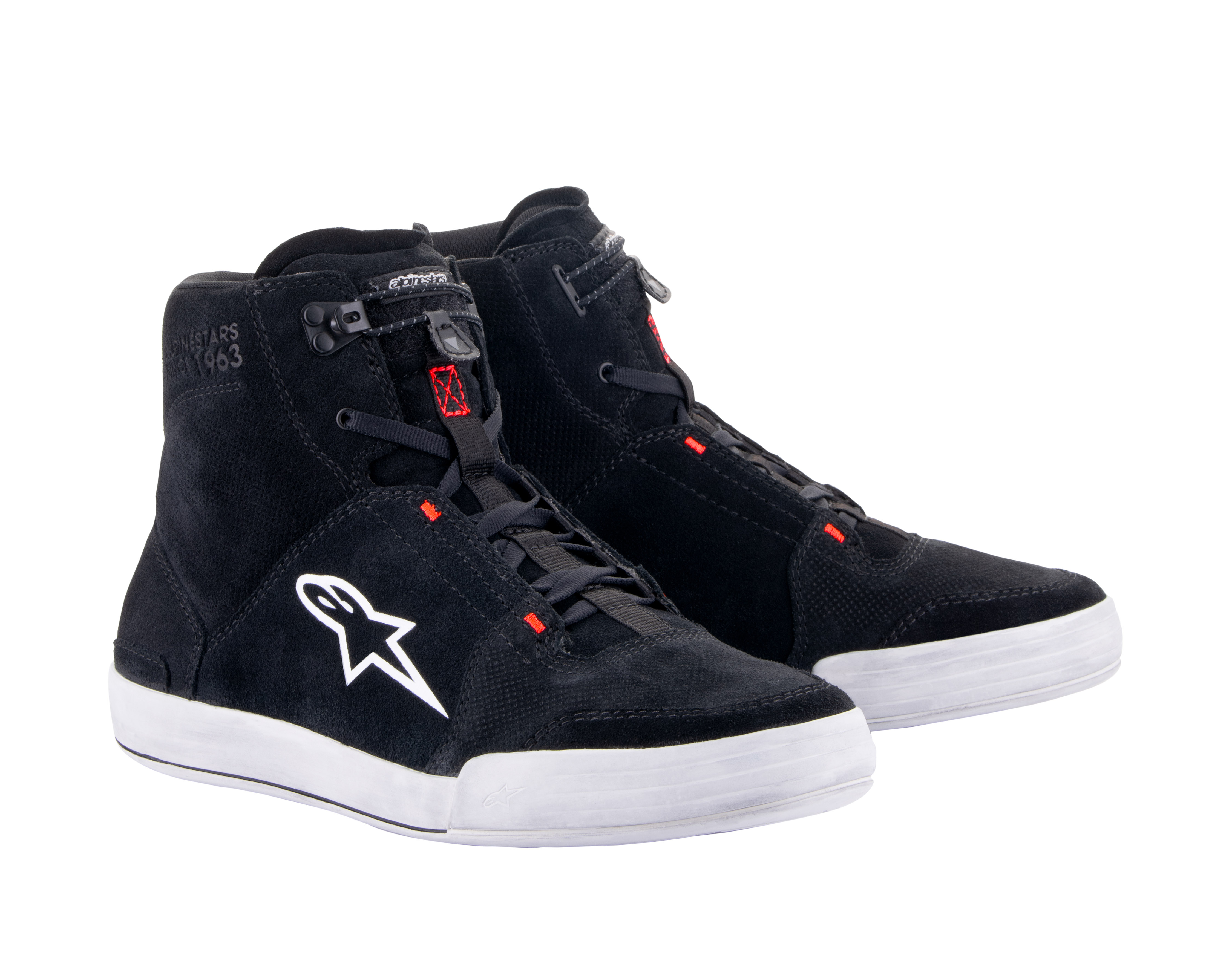Alpinestars Sko Chrome Svart/Grå/Röd