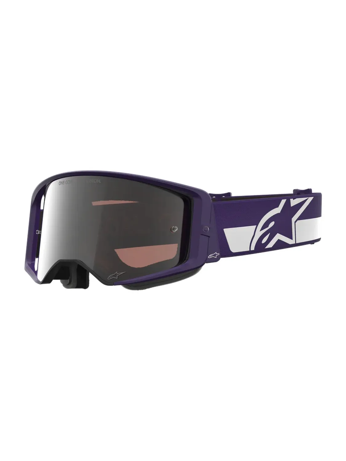 Alpinestars Goggle Supertech LTD HUNTA96 XXV PURPLE WHITE MIRROR SILVER