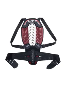 Alpinestars Ryggskydd Nucleon Plasma Svart/Vit/Röd
