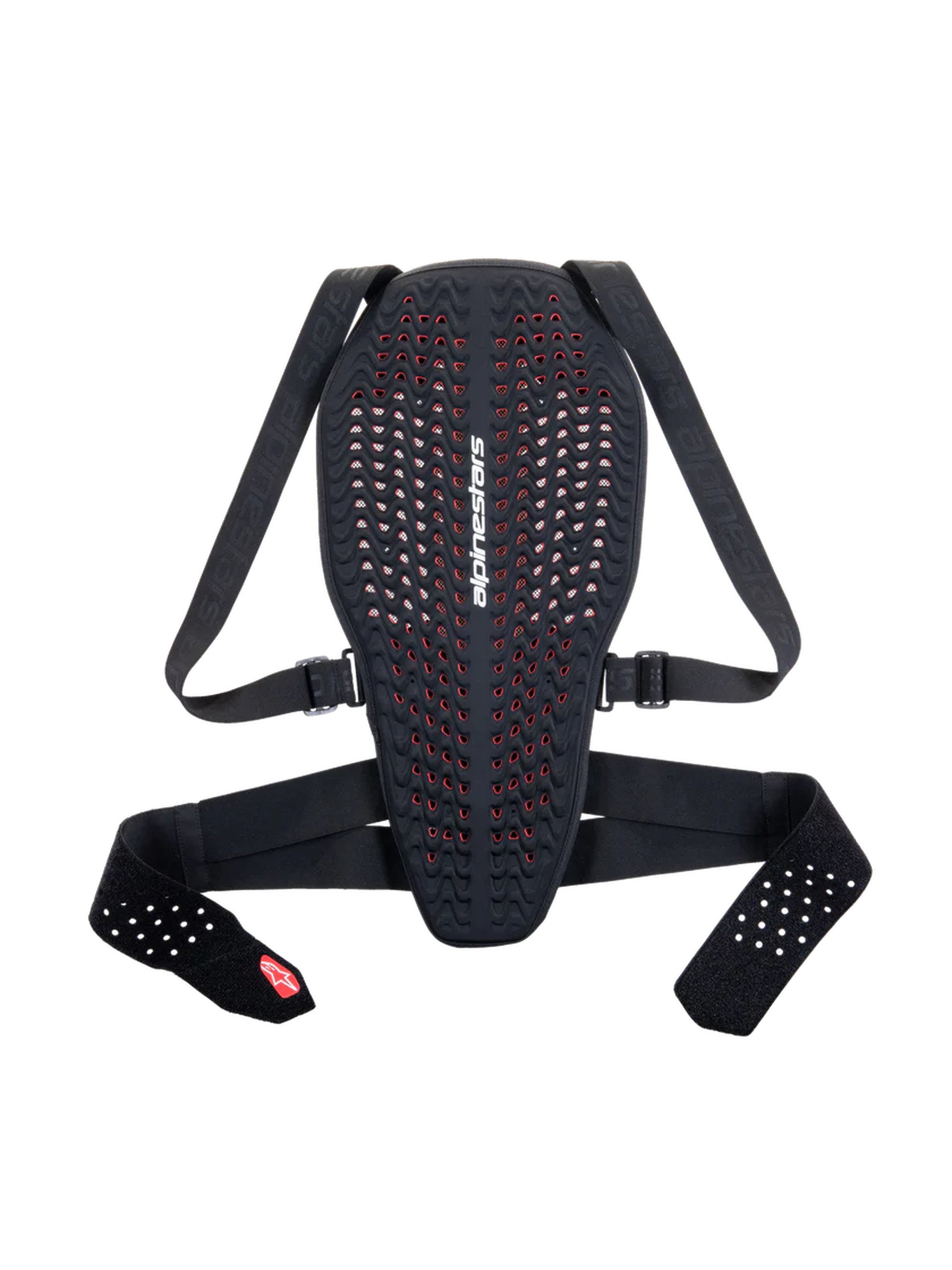 Alpinestars Ryggskydd Nucleon Plasma Svart/Vit/Röd