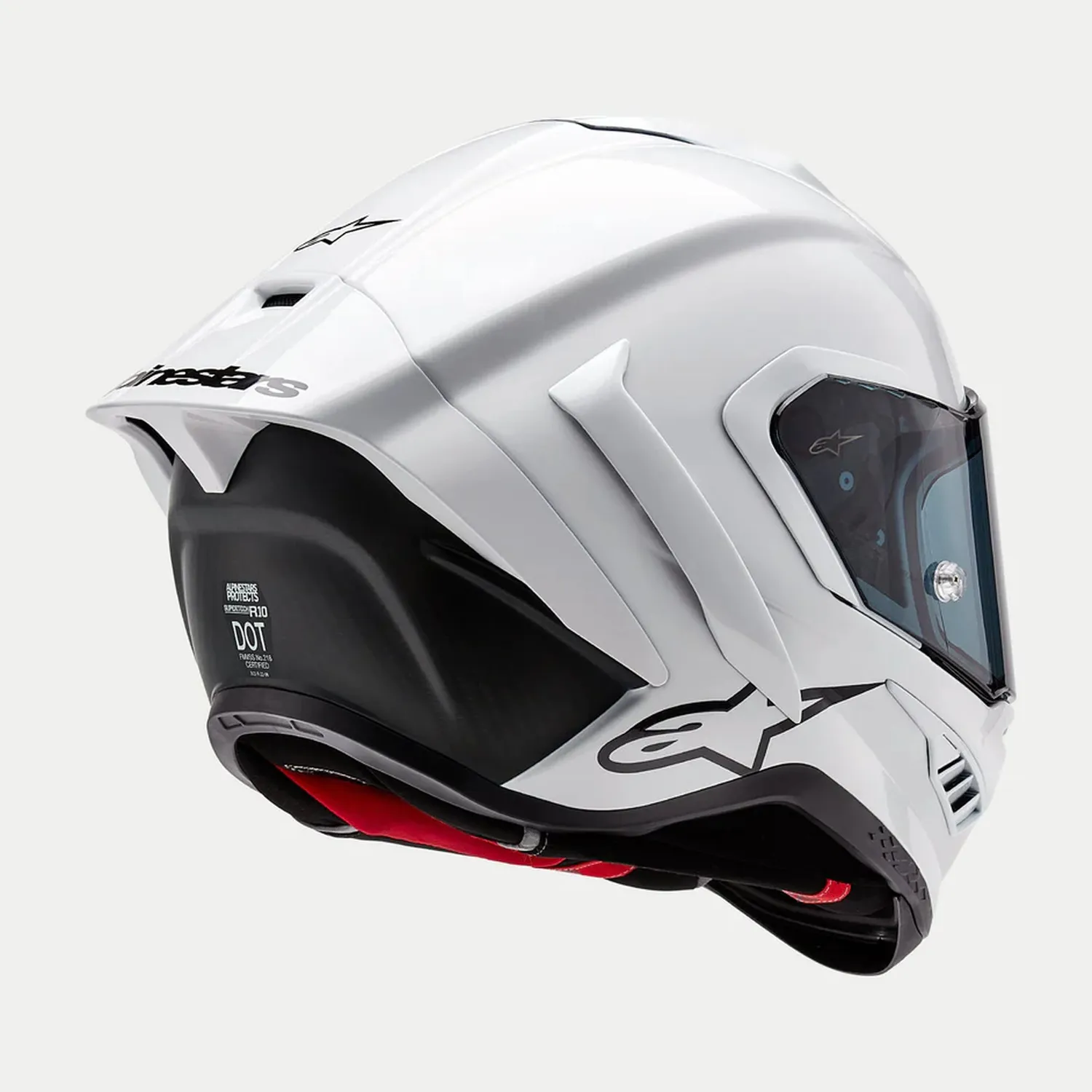 Alpinestars Hjälm Supertech R10 Vit/Mattsvart