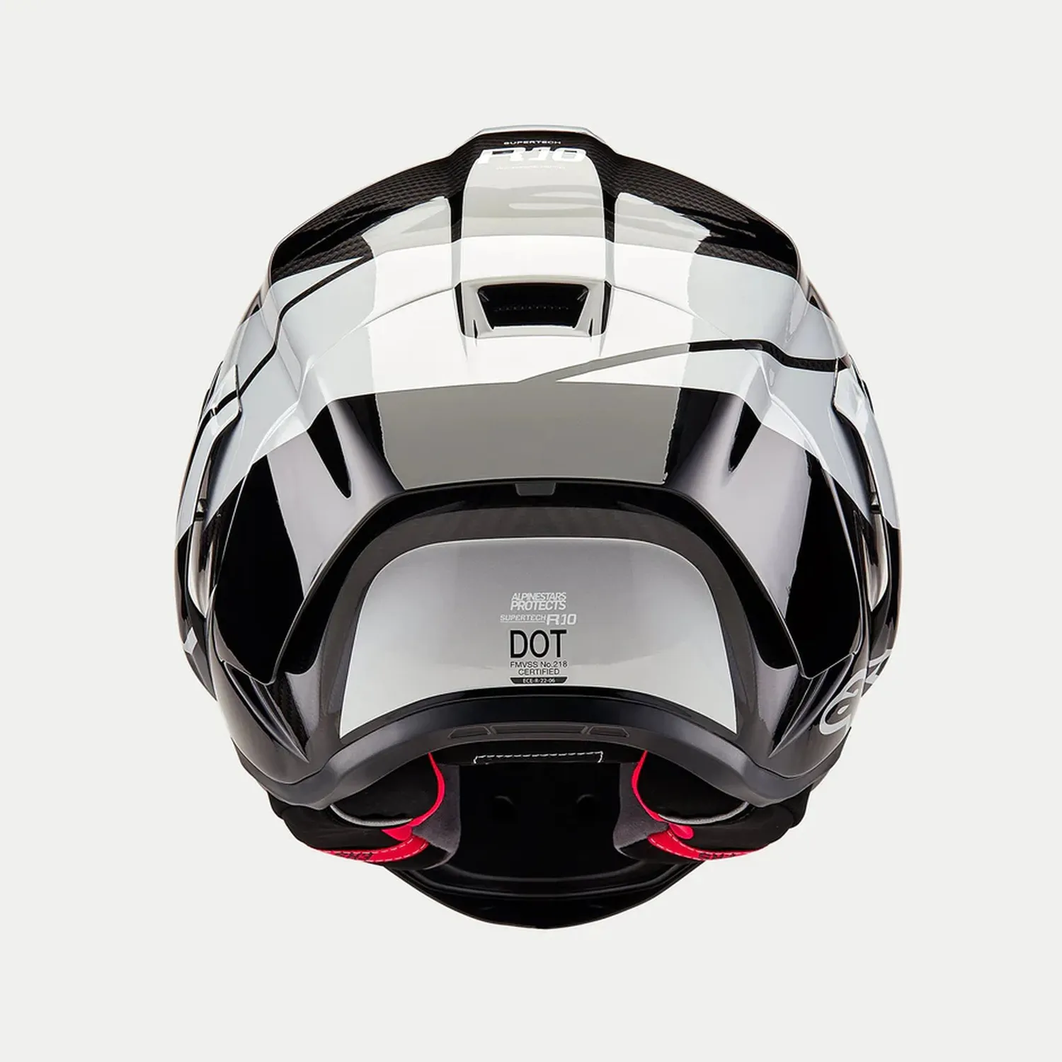 Alpinestars Hjälm Supertech R10 Element Svart/Carb/Silver