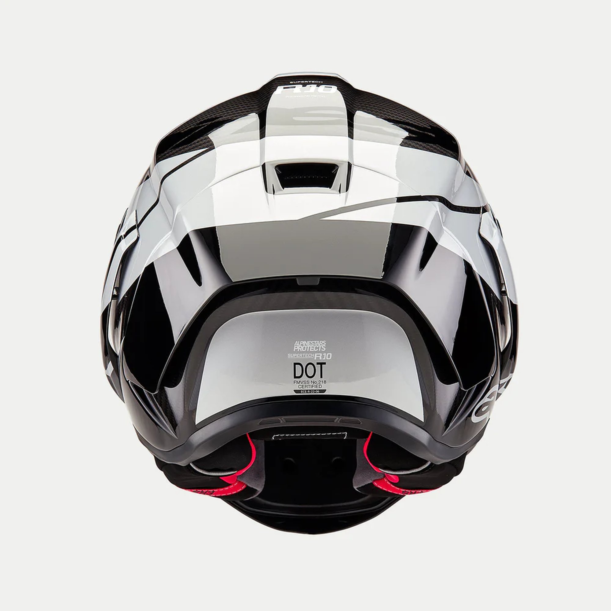 Alpinestars Hjälm Supertech R10 Element Svart/Carb/Silver
