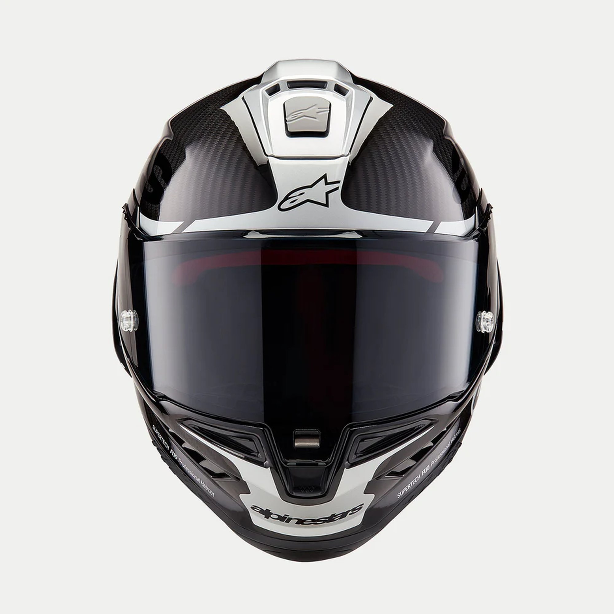 Alpinestars Hjälm Supertech R10 Element Svart/Carb/Silver