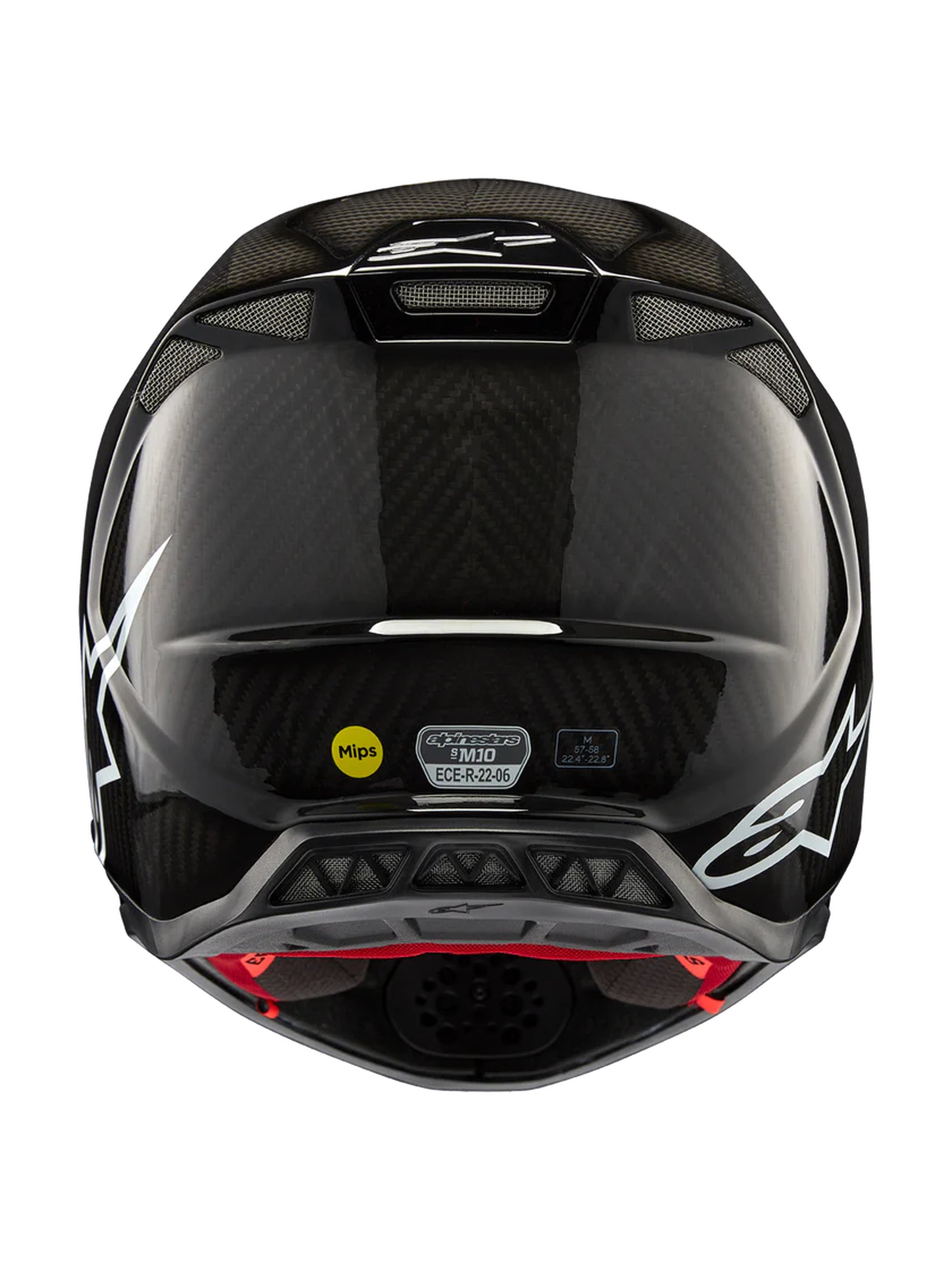 Alpinestars Hjälm S-M10 2206 Solid Carbon